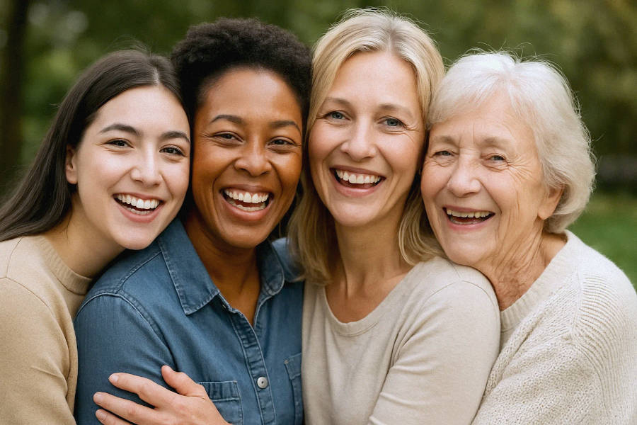 Die Vulva in allen Generationen