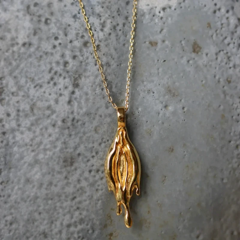 Vulva-Goldkette-6