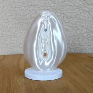 Vulva- und Klitorismodell im Maßstab 1:1 (seidenweiß)